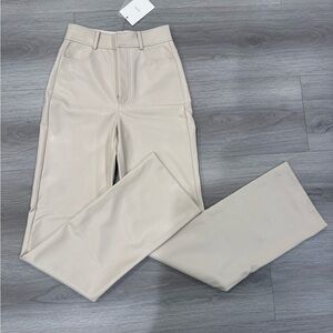 BRAND NEW TAGS ATTACHED A.L.C. Off-White High-Waisted Trousers